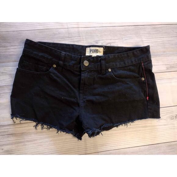 Womens‎ Pink black shorts size 4 - Picture 2 of 3